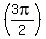 %283pi%2F2%29