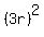 %283r%29%5E2