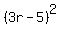 %283r-5%29%5E2