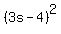 %283s-4%29%5E2