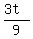 %283t%29%2F9