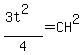 %283t%5E2%29%2F4=CH%5E2