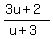 %283u%2B2%29%2F%28u%2B3%29