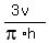 %283v%29%2F%28pi%2Ah%29