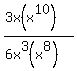 %283x%28x%5E10%29%29%2F%286x%5E3%28x%5E8%29+%29