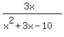 %283x%29%2F%28x%5E2%2B3x-10%29