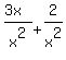 %283x%29%2Fx%5E2+%2B+2%2Fx%5E2