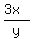 %283x%29%2Fy