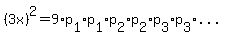 %283x%29%5E2=9%2Ap%5B1%5D%2Ap%5B1%5D%2Ap%5B2%5D%2Ap%5B2%5D%2Ap%5B3%5D%2Ap%5B3%5D%2A...