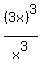 %283x%29%5E3%2Fx%5E3