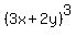 %283x%2B2y%29%5E3+