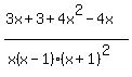 %283x%2B3%2B4x%5E2-4x%29%2F%28x%28x-1%29%28x%2B1%29%5E2%29