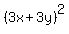 %283x%2B3y%29%5E2