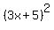 %283x%2B5%29%5E2