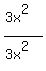 %283x%5E2%29%2F%283x%5E2%29