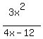 %283x%5E2%29%2F%284x-12%29