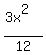 %283x%5E2%29%2F12