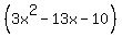 %283x%5E2-13x-10%29