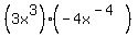 %283x%5E3%29%2A%28-4x%5E%28-4%29%29