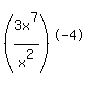 %283x%5E7%2Fx%5E2%29%5E-4%29