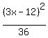 %283x-12%29%5E2%2F36