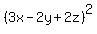%283x-2y%2B2z%29%5E2
