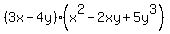%283x-4y%29%28x%5E2-2xy%2B5y%5E3%29