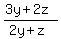 %283y%2B2z%29%2F%282y%2Bz%29