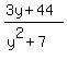 %283y%2B44%29%2F%28y%5E2%2B7%29