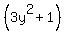 %283y%5E2+%2B1%29