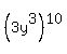 %283y%5E3%29%5E10