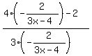 \"%284%28-2%2F%283x-4%29%29-2%29%2F%283%28-2%2F%283x-4%29%29%29\"