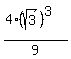 %284%28sqrt%283%29%29%5E3%29%2F9