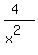 %284%29%2F%28x%5E2%29