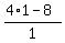 %284%2A1-8%29%2F1