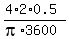 %284%2A2%2A0.5%29%2F%28pi%2A3600%29