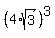 %284%2Asqrt%283%29%29%5E3
