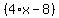 %284%2Ax-8%29