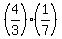 %284%2F3%29%281%2F7%29