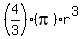%284%2F3%29%28pi%29r%5E3