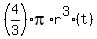 %284%2F3%29%2Api%2Ar%5E3%28t%29