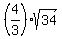 %284%2F3%29%2Asqrt%2834%29