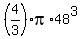 %284%2F3%29pi%2A48%5E3