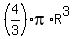 %284%2F3%29pi%2AR%5E3