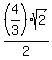 %284%2F3%29sqrt%282%29%2F2