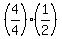%284%2F4%29%281%2F2%29
