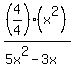 %284%2F4%29%28x%5E2%29%2F%285x%5E2-3x%29