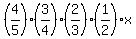 %284%2F5%29%283%2F4%29%282%2F3%29%281%2F2%29x