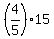 %284%2F5%2915