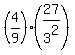 %284%2F9%29%2A%2827%2F3%5E2%29